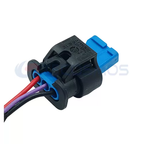 Auto Parts Cable Harness Automotive Enclosure Wire Socket Connector for Volkswagen 3-pin Female Plug 3-2236343-5 - image 2
